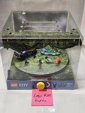 LEGO City 60426 Jungle Explorer Truck Lighted Store Display Case Clear Plastic
