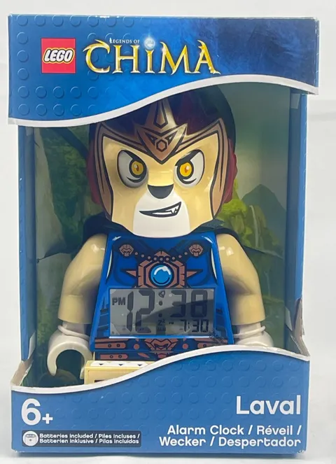 LAVAL ALARM CLOCK legends of chima lego legos minifigure minifig mini figure NEW