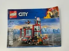 LEGO City 60215 Fire Station Instruction Manual Booklet Guide ONLY