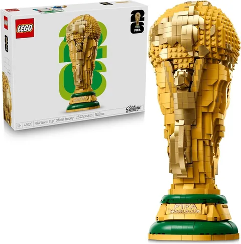 LEGO FIFA World Cup Trophy Building Set 43020 Soccer Collectible w/ 2026