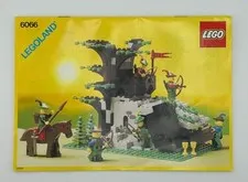 Lego 6066 Camouflaged Outpost Instruction MANUAL ONLY (1987)