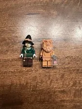 LEGO Lion and Scarecrow From Wizard of Oz
