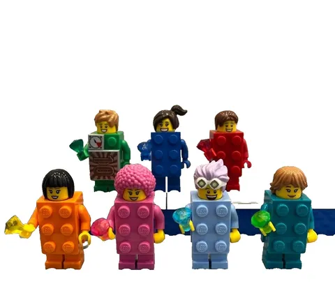 LEGO Minifigure Blockman Lot Set Bulk Sale