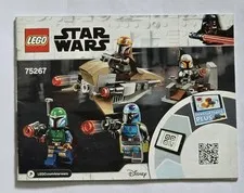 🧱 LEGO New Instruction 75267 New Star Wars Mandalorian Battle Manual Only