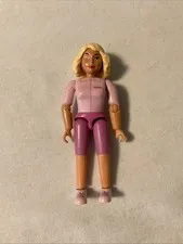 Vintage 1995 LEGO System Belville 5830 Fun-Day Sundae Girl Blonde Pink Clothes