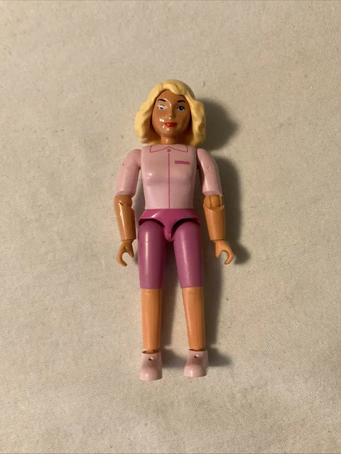 Vintage 1995 LEGO System Belville 5830 Fun-Day Sundae Girl Blonde Pink Clothes