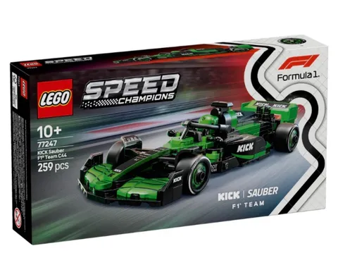 LEGO SPEED CHAMPIONS: Kick Sauber F1 Team C44 Race Car (77247)