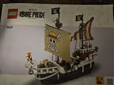 LEGO One Piece 75639 Illustrated Manual Booklet English Instructions 2025