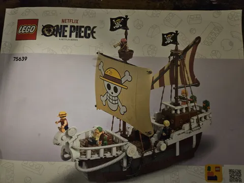 LEGO One Piece 75639 Illustrated Manual Booklet English Instructions 2025