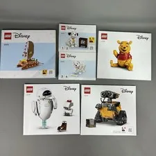 Lego Disney Instruction Booklet Manual Only Lot of 6 Wall-E Pooh 101 Dalmatians