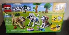 LEGO Creator 3-in-1 Adorable Dogs (31137) - 100% Complete, Partially Built