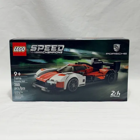 LEGO SPEED CHAMPIONS: Porsche 963 (76916) ~ NEW / FACTORY SEALED ~