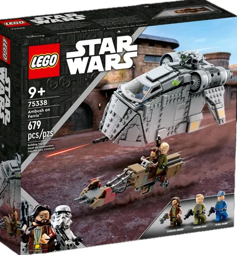 LEGO 75338 Star Wars Andor Ambush on Ferrix Retired Sealed Disney New