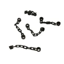 5 NEW LEGO Chain 5 Links Black