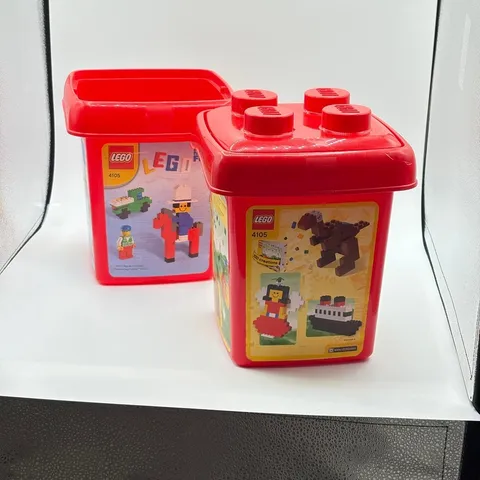 Vintage LEGO #4105 Creator Red Storage Box (empty) 2006