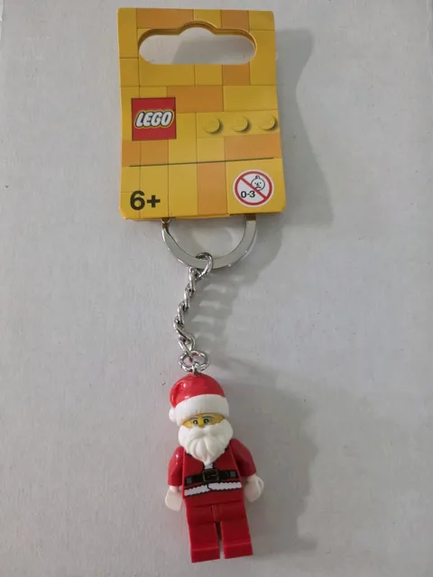 LEGO Keychain Minifigure SANTA 854040 BRAND NEW Christmas Holiday Stocking NWT