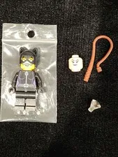 Lego Catwoman 6858 Minifigure With Rare Yellow Error Test Print Prototype Head