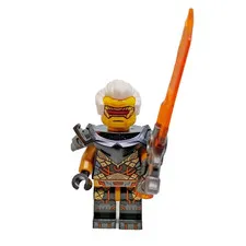 New LEGO Ninjago - Rapton - Shoulder Pads w/ Ninjago Imperium Sword njo0821