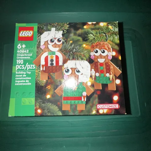 LEGO Seasonal - 40642 - Gingerbread Ornaments - NEW - SEALED 