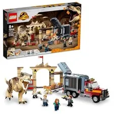 LEGO Jurassic World Dinosaur T-Rex and Atrochiraptor's Great Escape 76948 Bricks