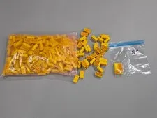 Lego Qty 295 - Yellow Bricks - 3001 2x4 MOC