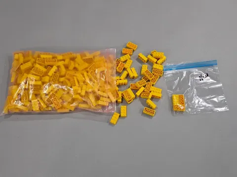 Lego Qty 295 - Yellow Bricks - 3001 2x4 MOC