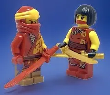 FIRE KAI NINJAGO LEGO + NYA (p) D