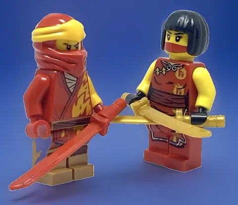 FIRE KAI NINJAGO LEGO + NYA (p) D