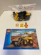 Lego 7630 Town City Front End Loader Construction Complete with Instructions A