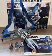 LEGO 75316 Star Wars: Mandalorian Starfighter 100% Complete + Box EUC!!