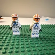 LEGO Star Wars 332nd Ahsoka Clone Trooper Minifigure Lot x2 sw1278 Genuine