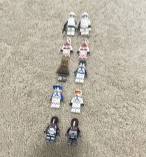 LEGO Star Wars Clone Trooper Minifigure Lot Plastic Age 5+ Star Wars Subtheme