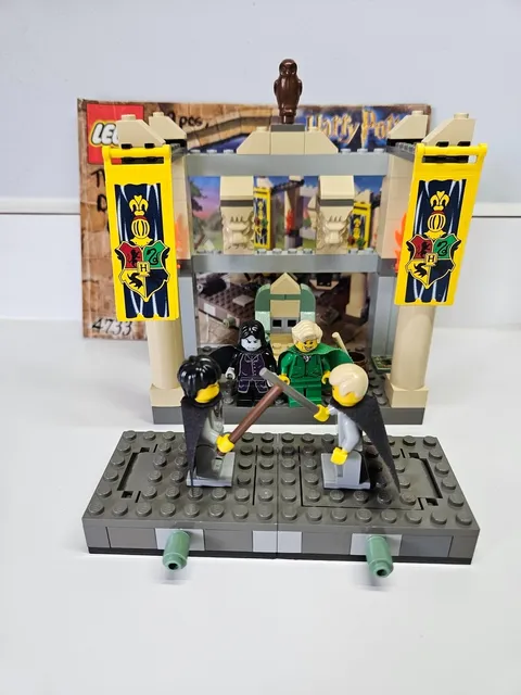 Lego Harry Potter The Dueling Club 4733 Minifigures Manual Retired