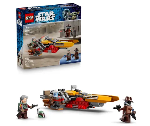 LEGO Star Wars Cobb Vanth’s Speeder (75437) – Building Toy, Ages 7+