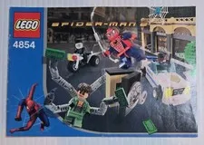 Lego Spider-Man Doc Ock's Bank Robbery (4854) Instruction Booklet Only