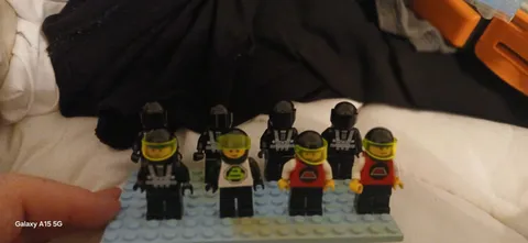 Lego Space Minifigure Lot # 3 Blacktron And M Tron Minifigures 