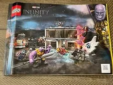 Lego Marvel Studios The Infinity Saga 76192 Instruction Manual Only Book Booklet