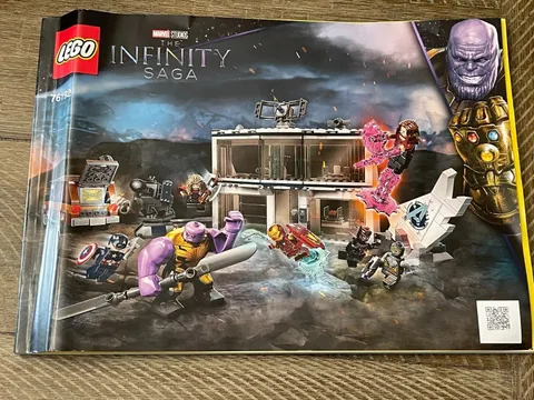 Lego Marvel Studios The Infinity Saga 76192 Instruction Manual Only Book Booklet