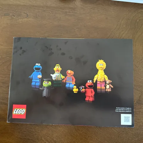 LEGO 21324 123 Sesame Street Instruction Manual
