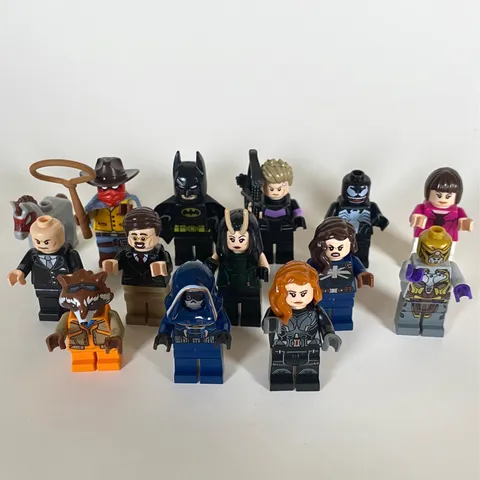 LEGO Marvel & DC Super Heroes Minifigure Lot of 14 Taskmaster Spider-Verse