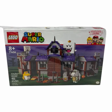 LEGO Super Mario King Boo's Haunted Mansion 71436 932 Pcs New Sealed Retired