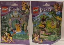 New Unopened Lego Friends Tiger 41042 & Orangutan 41045