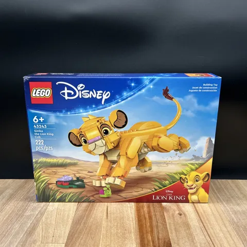 LEGO New Sealed Set #43243 Disney Lion King Simba 222 pc Set SEALED IN BOX
