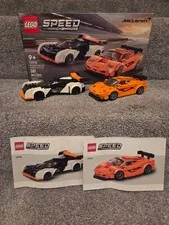 LEGO Speed Champions 76918 Mclaren Solus Gt & Mclaren F1 LM - May be Complete
