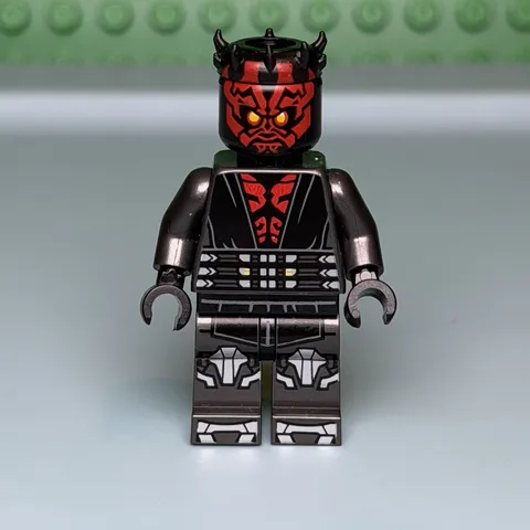 Lego Star Wars - Minifigure - Darth Maul - No Pupils, Printed Legs - SW1415 A12