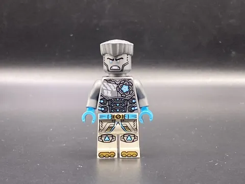 LEGO MINIFIGURE NINJAGO ZANE DRAGONS RISING - FLAT SILVER TORSO NJO0922