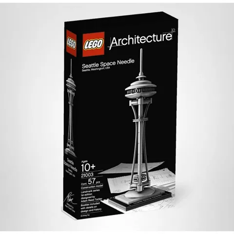 7-10 Day Ship, LEGO Architecture Seattle Space Needle (21003), 18+