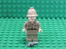 LEGO Indiana Jones Minifigure Rene Belloq - iaj009 - Temple Escape 7623 RB30