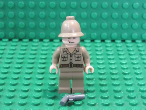LEGO Indiana Jones Minifigure Rene Belloq - iaj009 - Temple Escape 7623 RB30