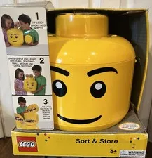 LEGO Sort & Store Mini Figure Head Storage Container 2012 KP001 